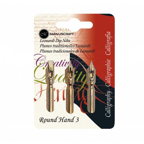 Round Hand 3 - Nibs