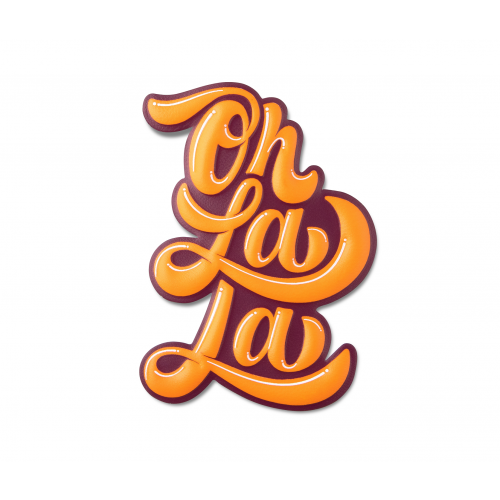 Printworks Sticker - OhLaLa Orange