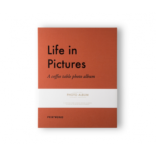 Printworks Photo album - Life In Pictures Orange