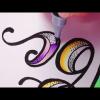 Lettering with Chameleon Colour