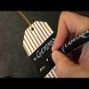 Create your own gift tag with Manuscript and Kiso Arts